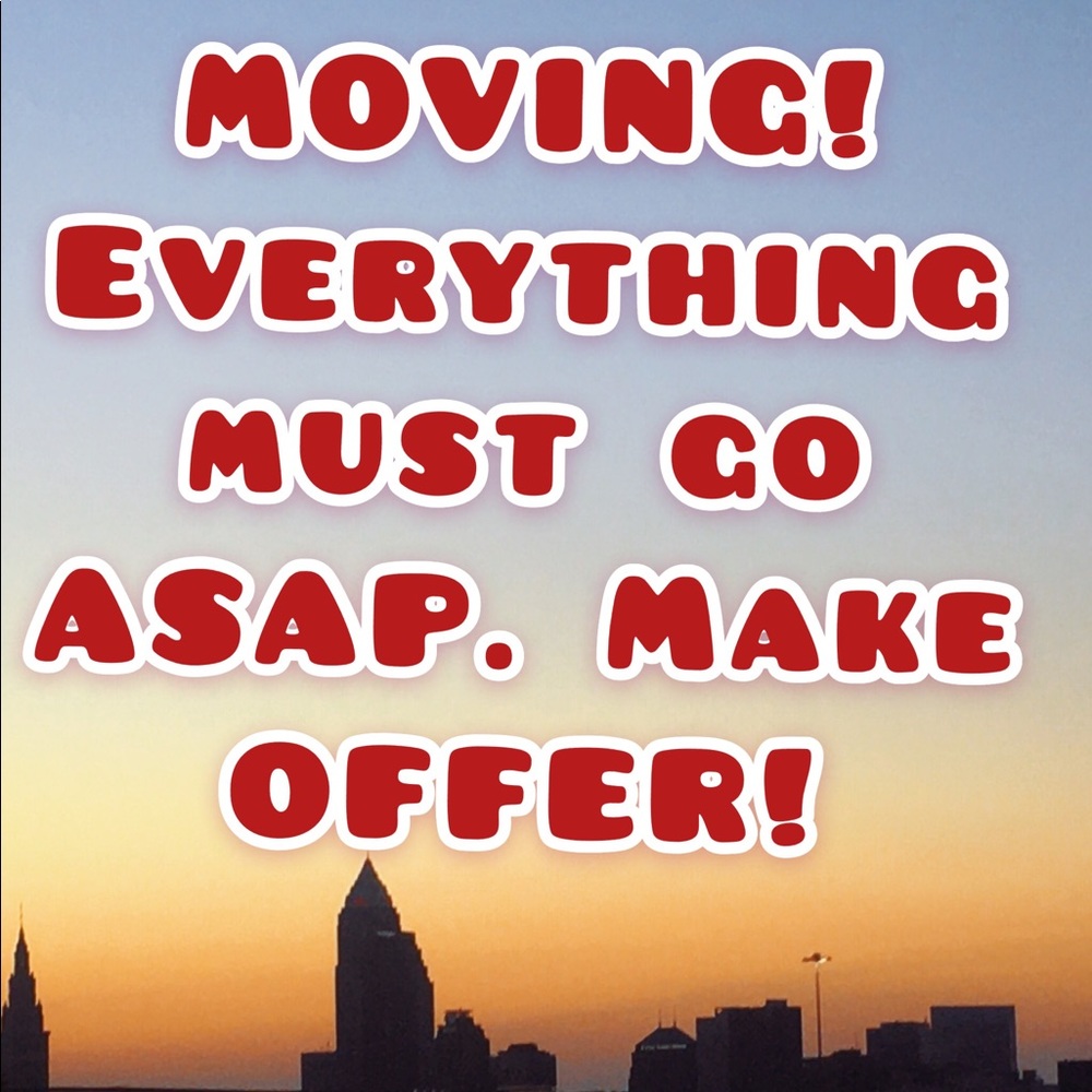 Moving sale!!! Make ANY OFFER. Men’s and women’s